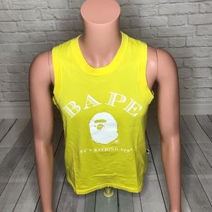 Bape Yellow Tank Top
